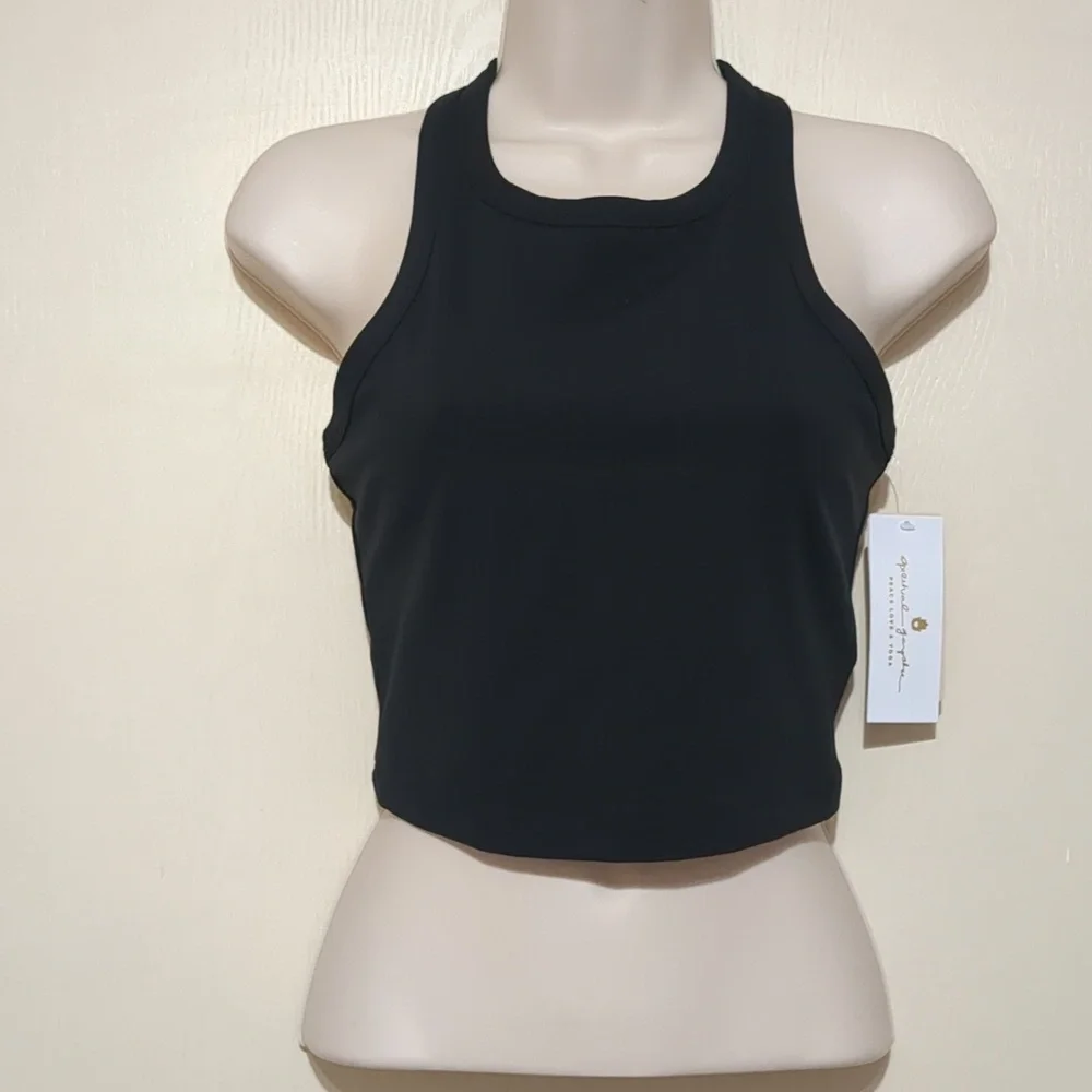 Dream Tech Eco Racer Tank in Black Spiritual Gangster Size Small NWT - Picture 4 of 13